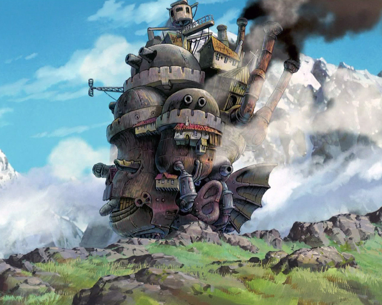 Awesome Howl's Moving Castle free background ID:347880 for hd 1280x1024 computer