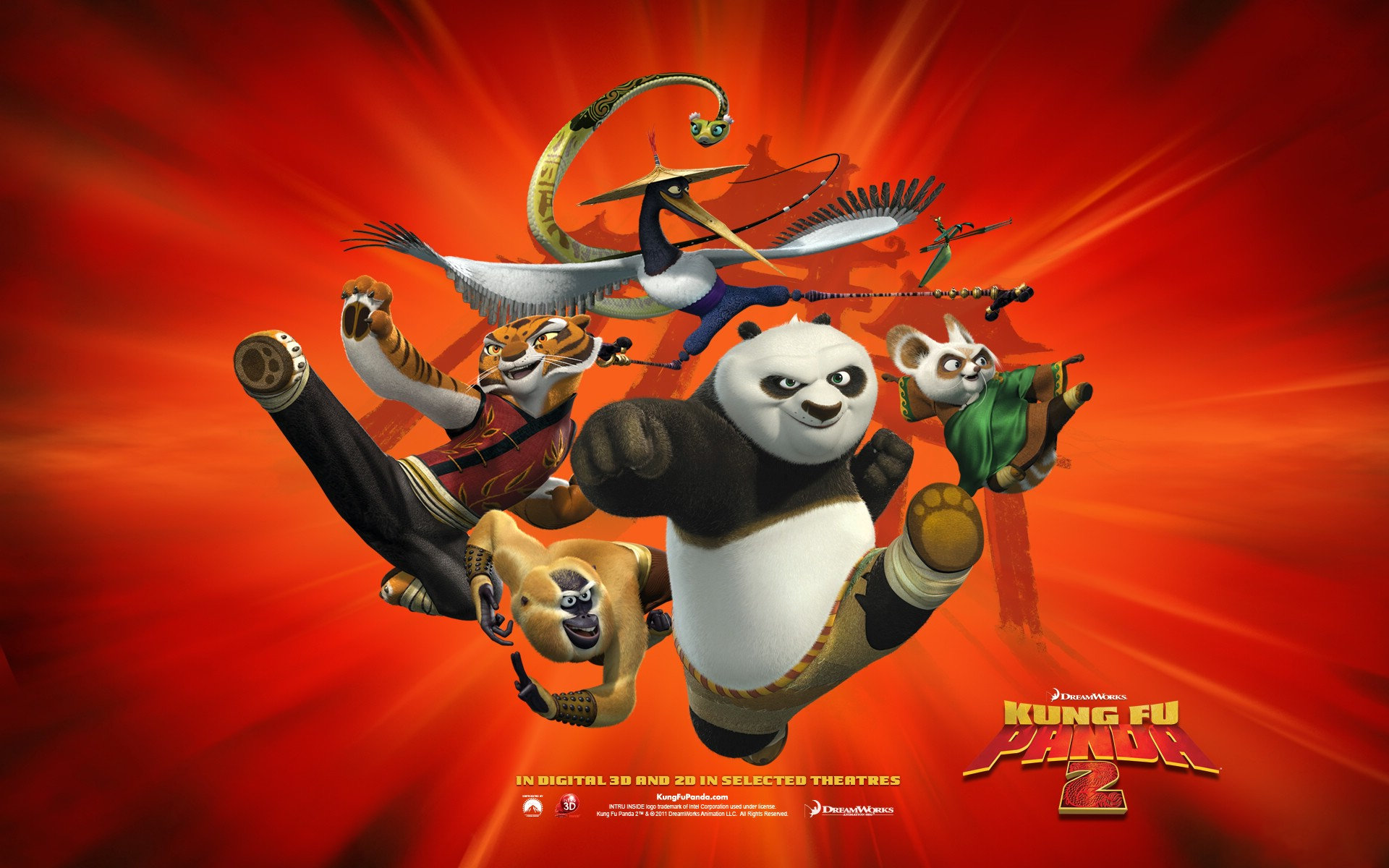 Best Kung Fu Panda 2 background ID:207846 for High Resolution hd 1920x1200 desktop