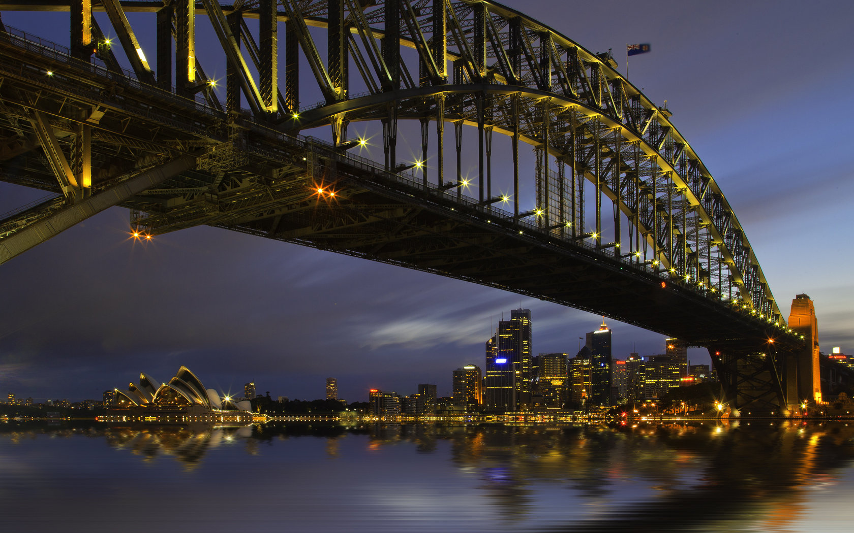 Best Sydney Harbour Bridge background ID:484895 for High Resolution hd 1680x1050 PC