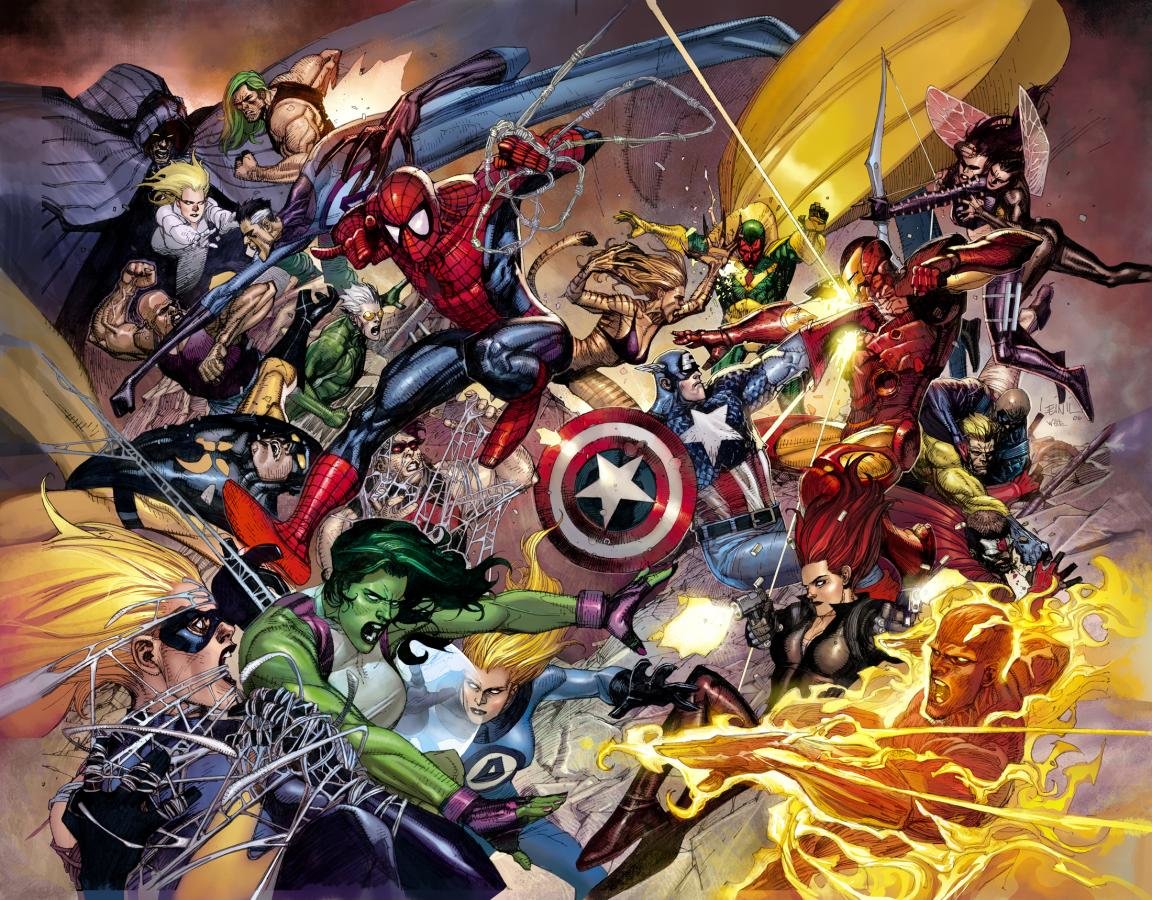 Awesome Marvel Civil War comics free wallpaper ID:64425 for hd 1152x900 PC