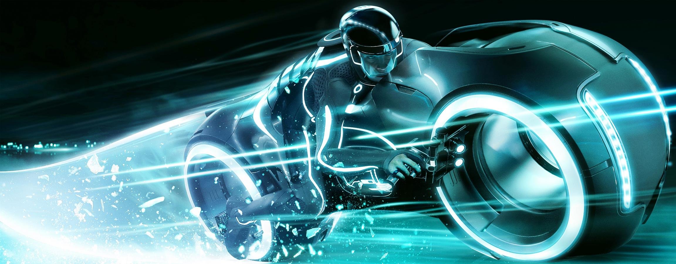 Best TRON: Legacy wallpaper ID:379595 for High Resolution dual screen 2304x900 PC