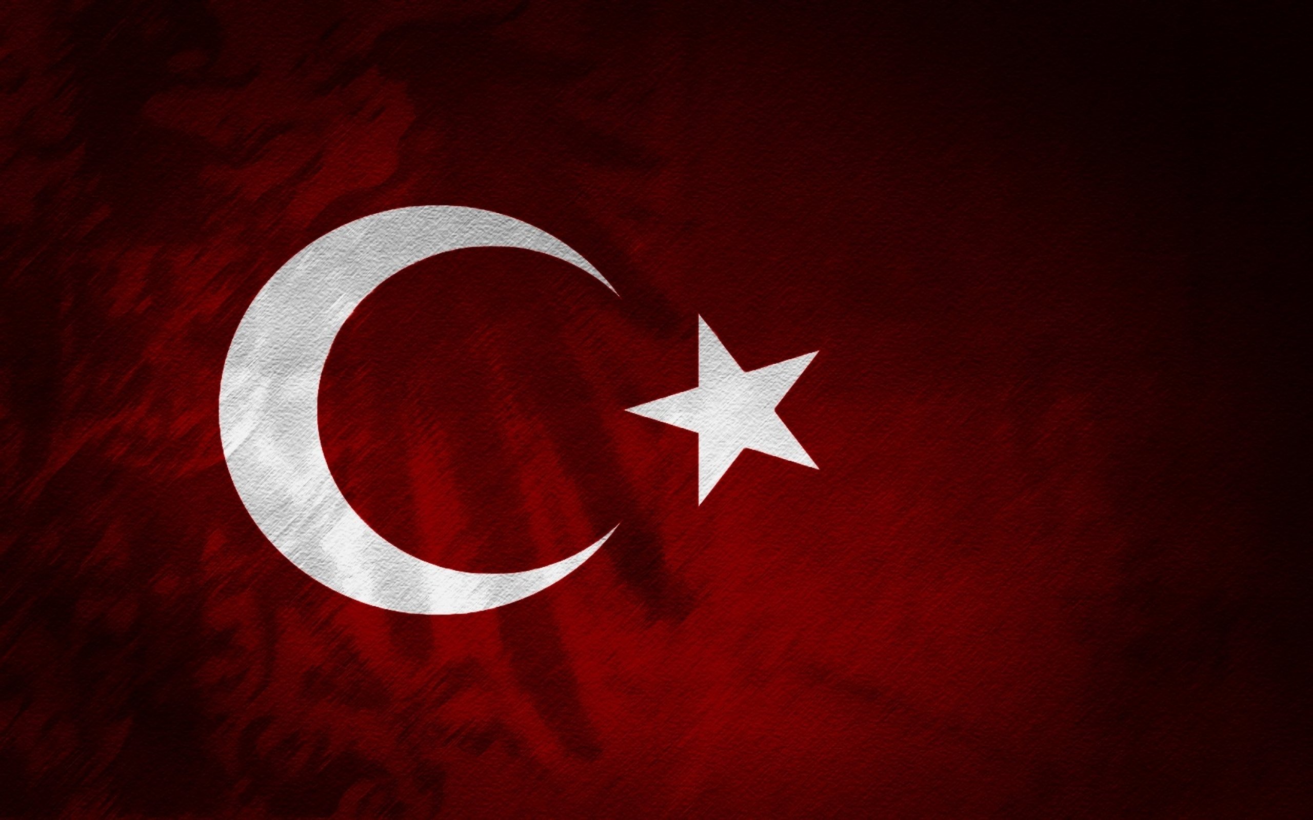 Free Turkey flag high quality background ID:493862 for hd 2560x1600 PC