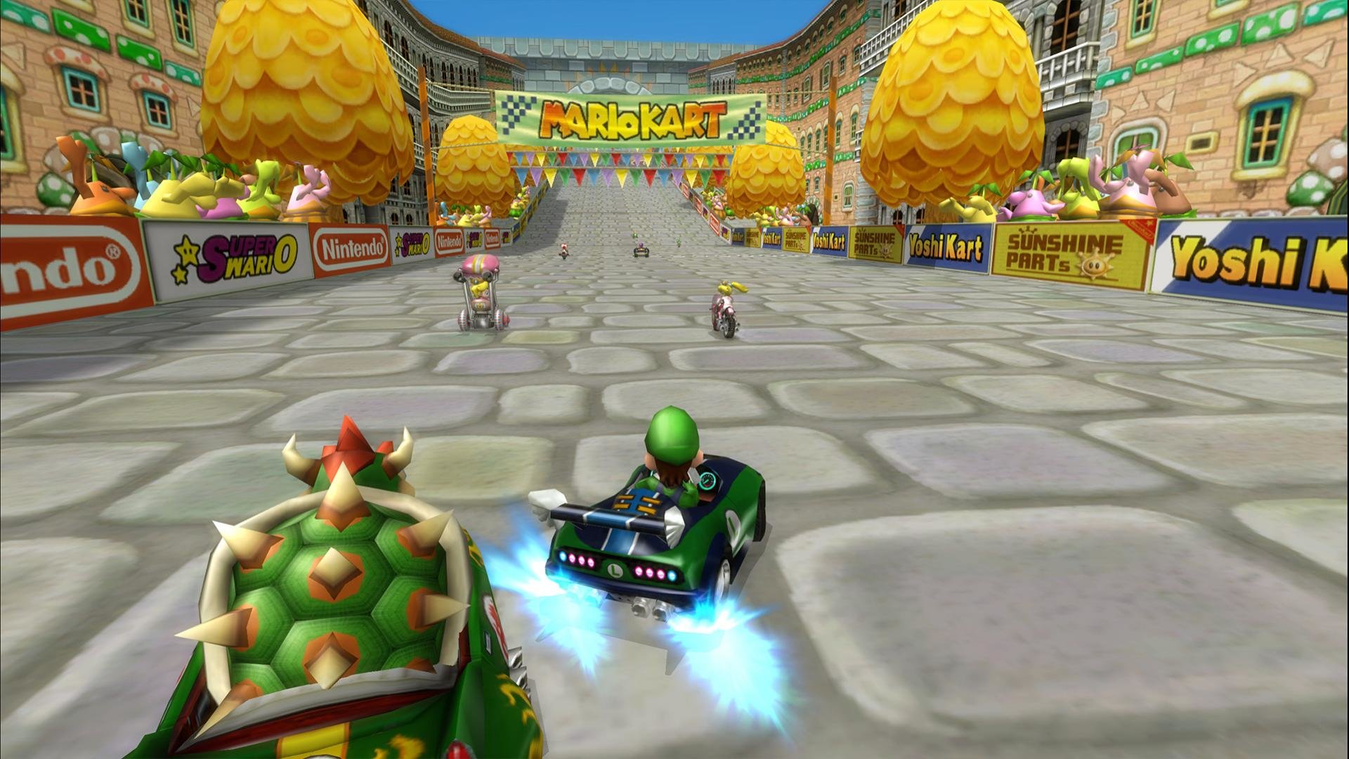 Download full hd Mario Kart Wii PC wallpaper ID:324480 for free