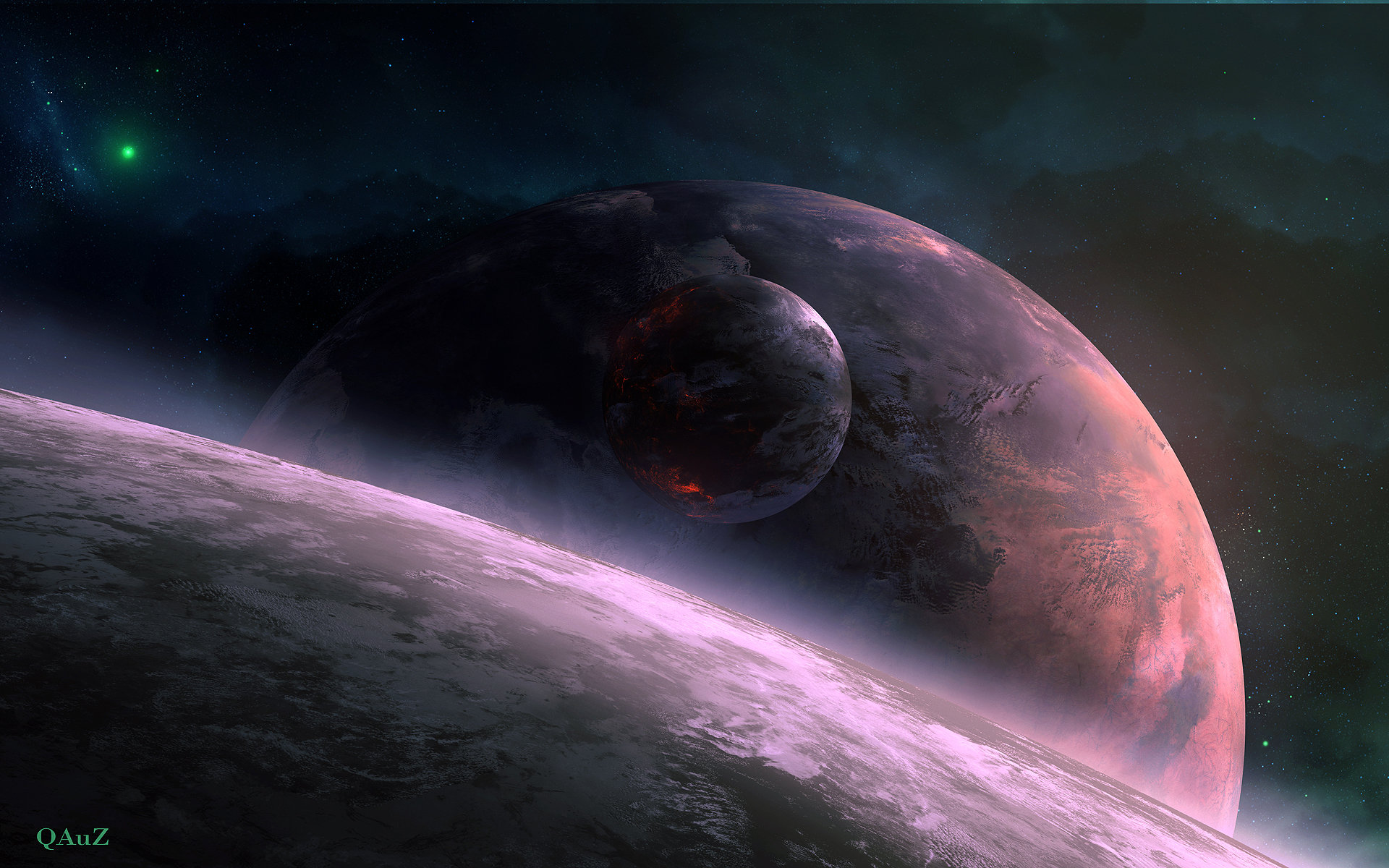 Awesome Planetscape free wallpaper ID:271583 for hd 1920x1200 computer