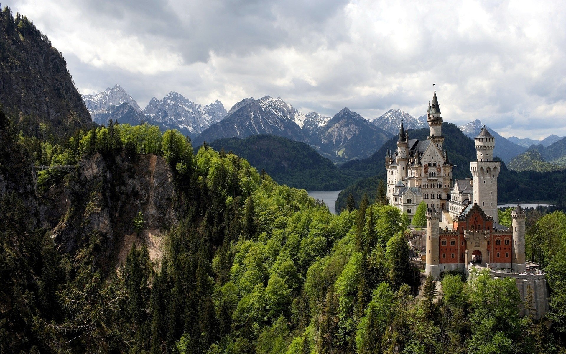 Awesome Neuschwanstein Castle free wallpaper ID:492677 for hd 1920x1200 computer