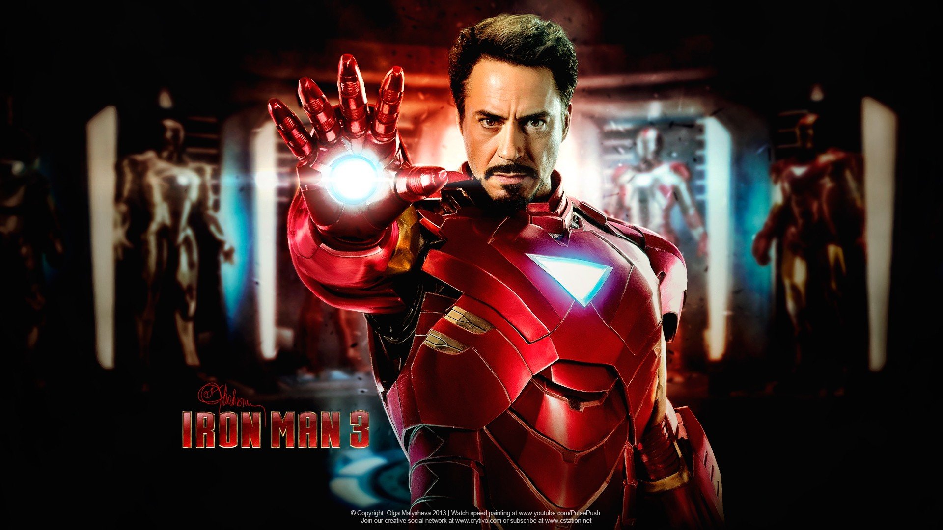 Free download Iron Man 3 background ID:401012 1080p for computer