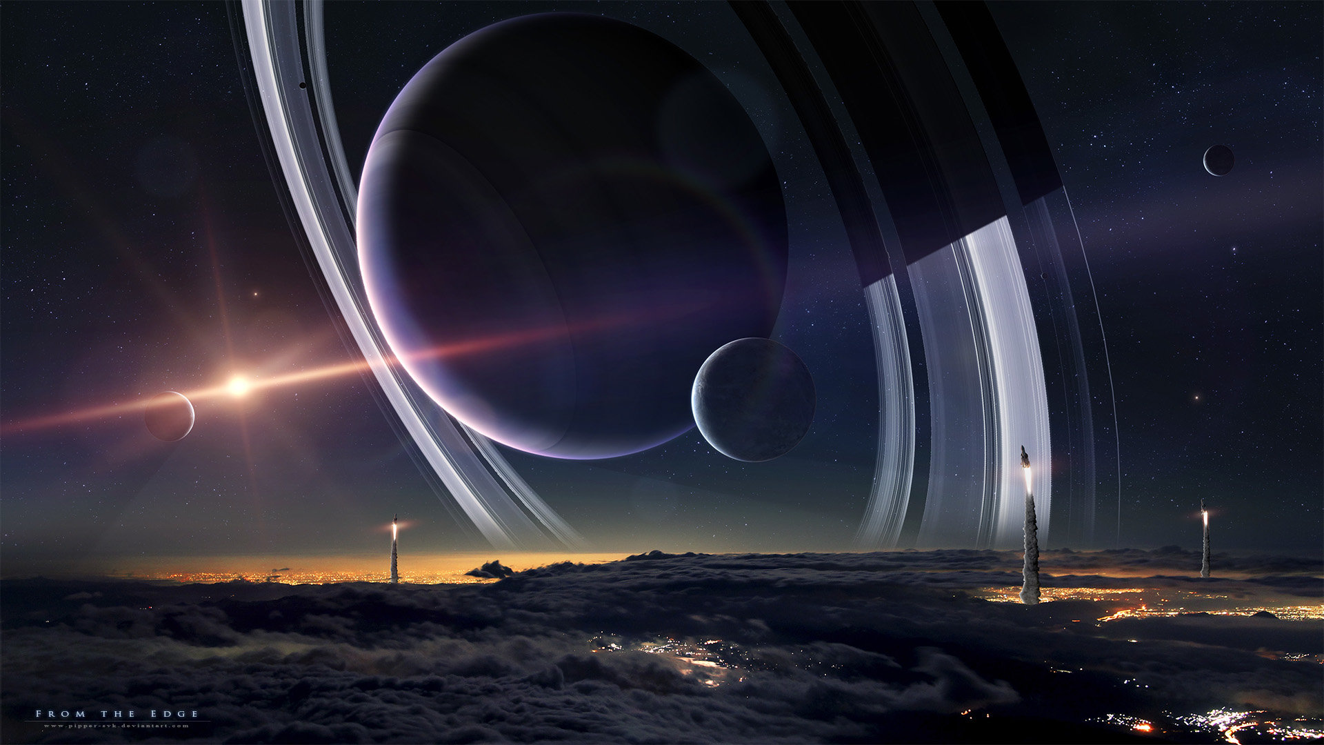 Best Planetary Ring background ID:256478 for High Resolution hd 1920x1080 desktop