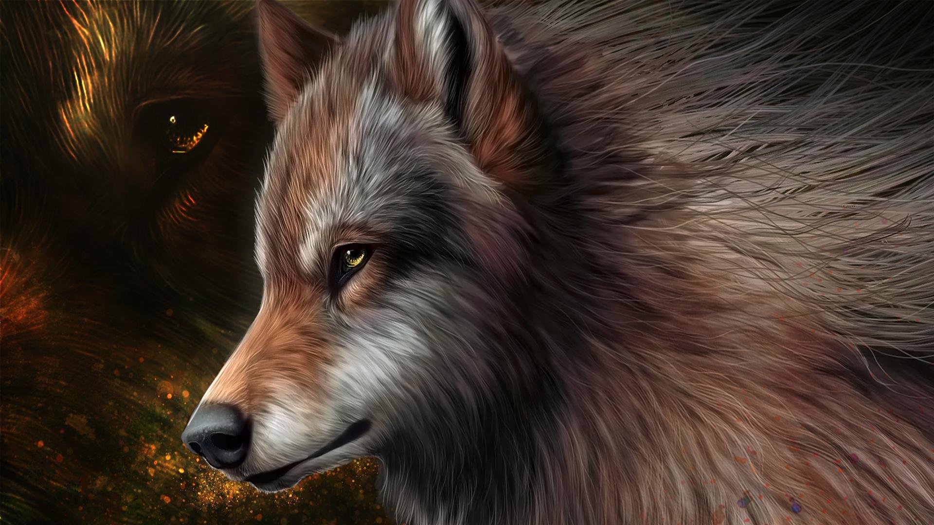 Download 1080p Wolf PC wallpaper ID:117954 for free