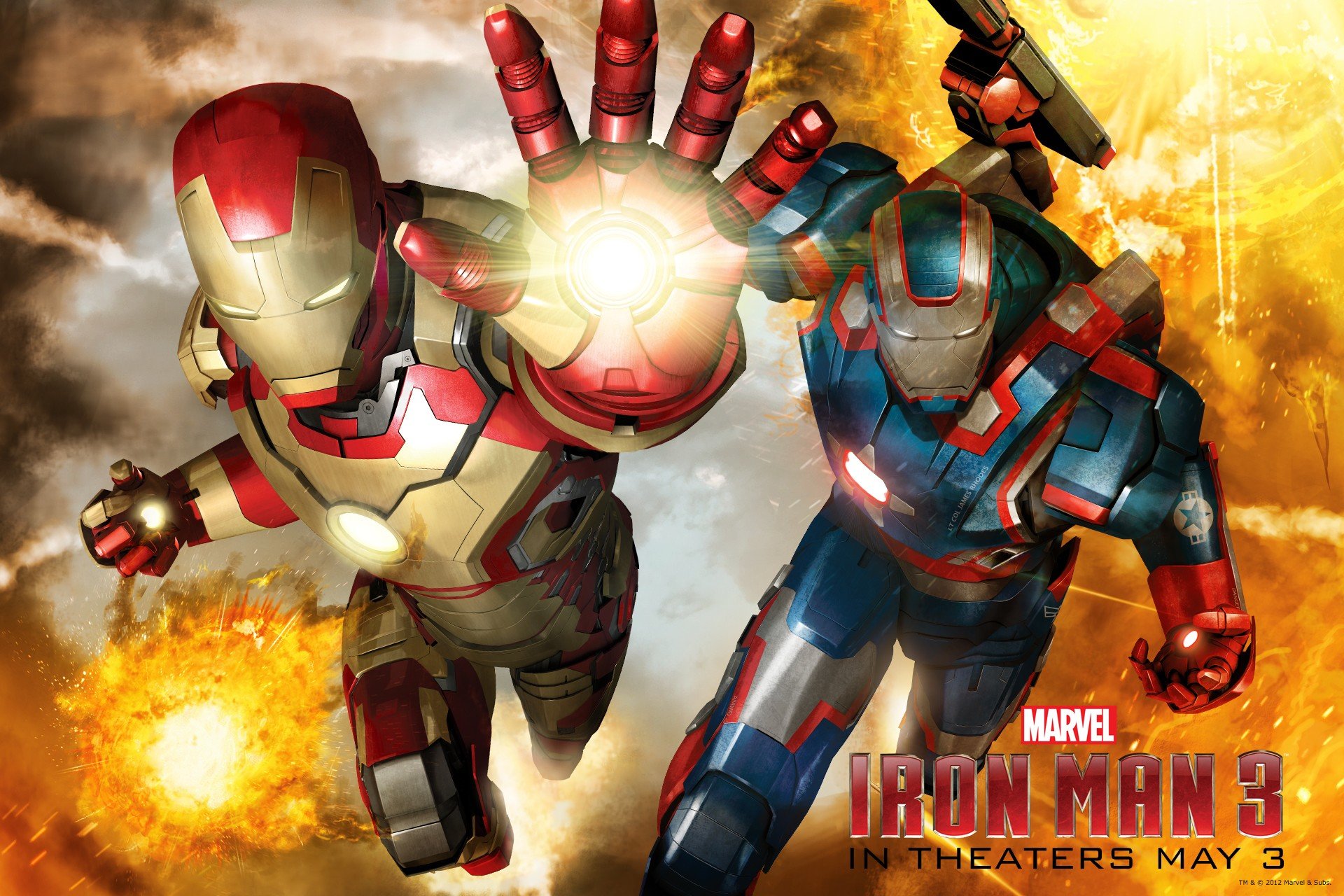 High resolution Iron Man 3 hd 1920x1280 background ID:400977 for desktop