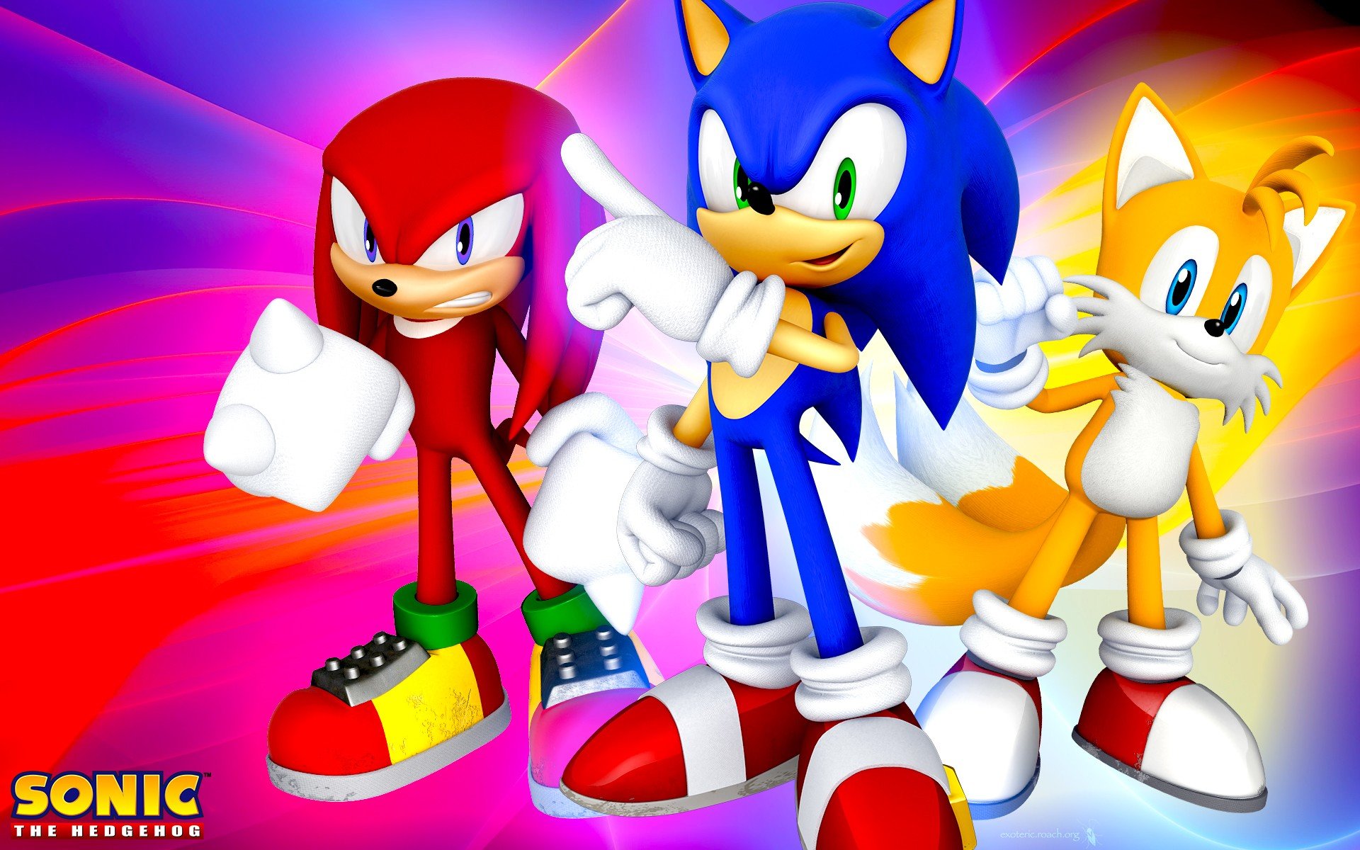 Free Knuckles The Echidna high quality background ID:498917 for hd 1920x1200 PC
