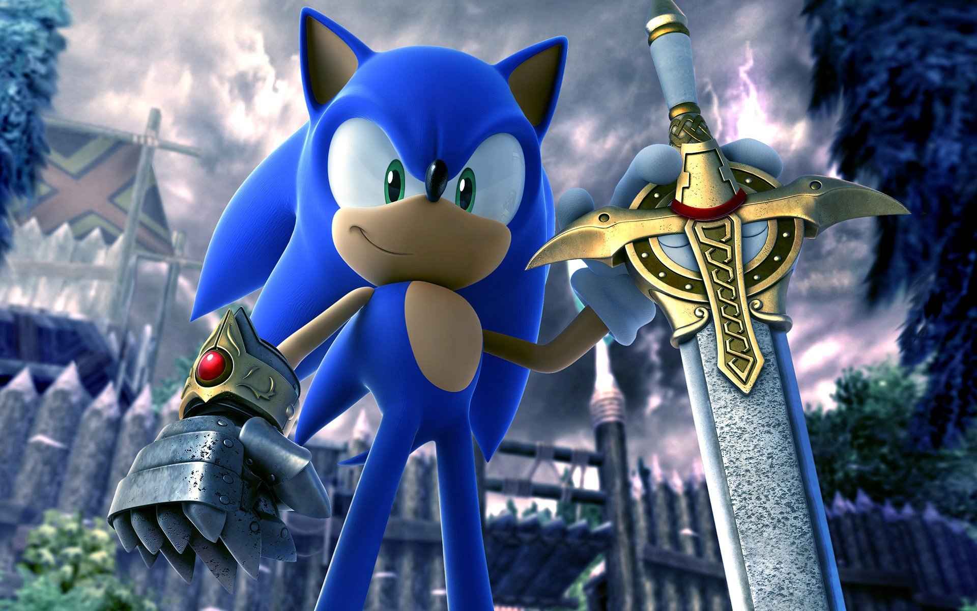 Free download Sonic And The Black Knight wallpaper ID:137928 hd 1920x1200 for PC