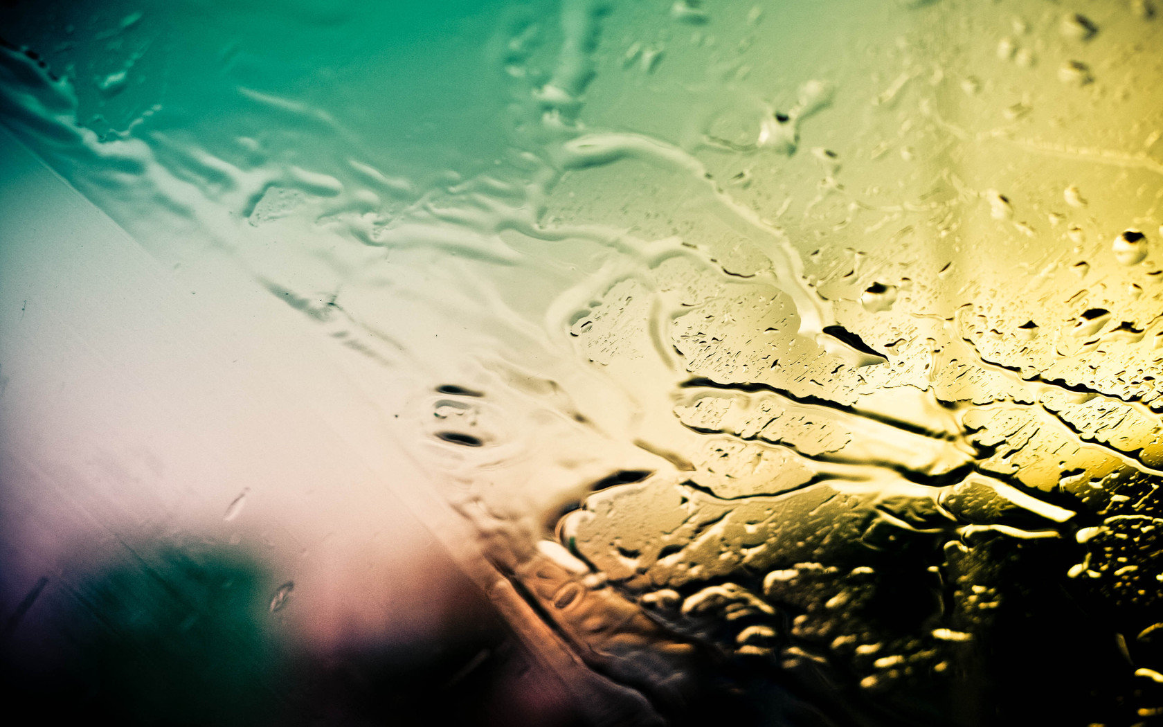 Download hd 1680x1050 Raindrops computer background ID:464850 for free