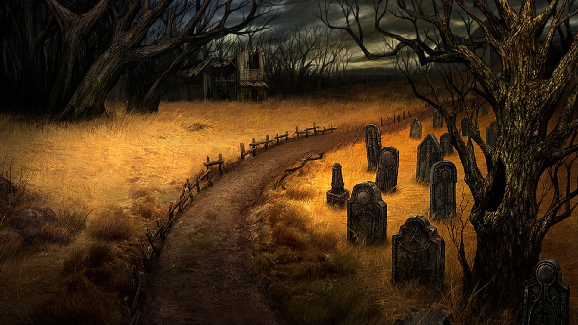 Free download Dark cemetery background ID:318779 full hd for PC