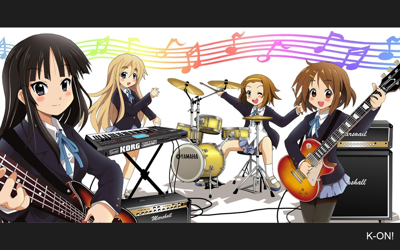 Free K-ON! high quality wallpaper ID:212753 for hd 1280x800 computer