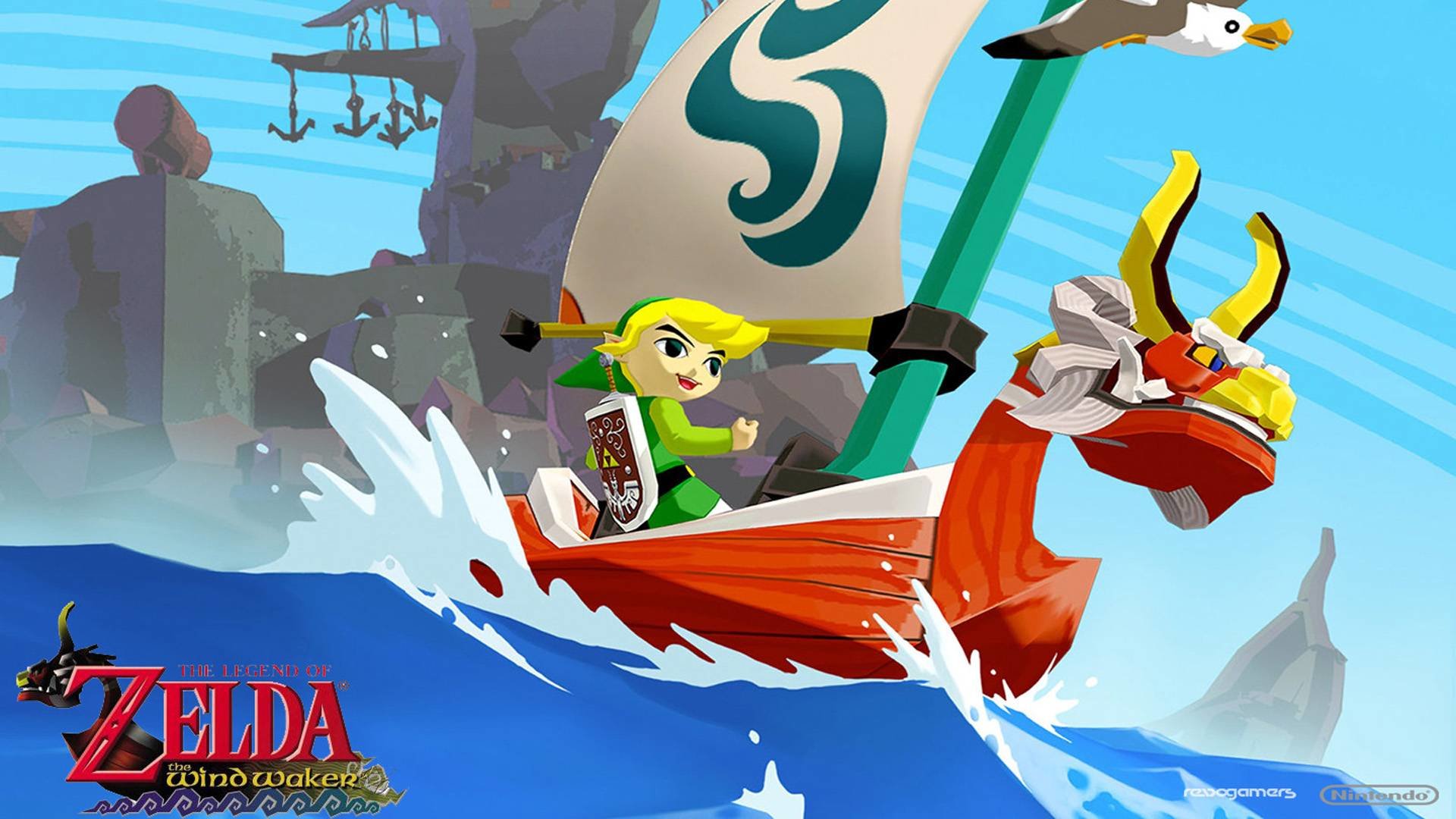 High resolution The Legend Of Zelda: The Wind Waker HD full hd 1920x1080 wallpaper ID:401593 for PC