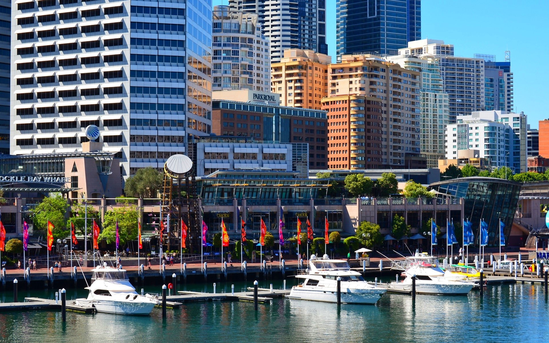 Download hd 1920x1200 Darling Harbour computer background ID:475747 for free