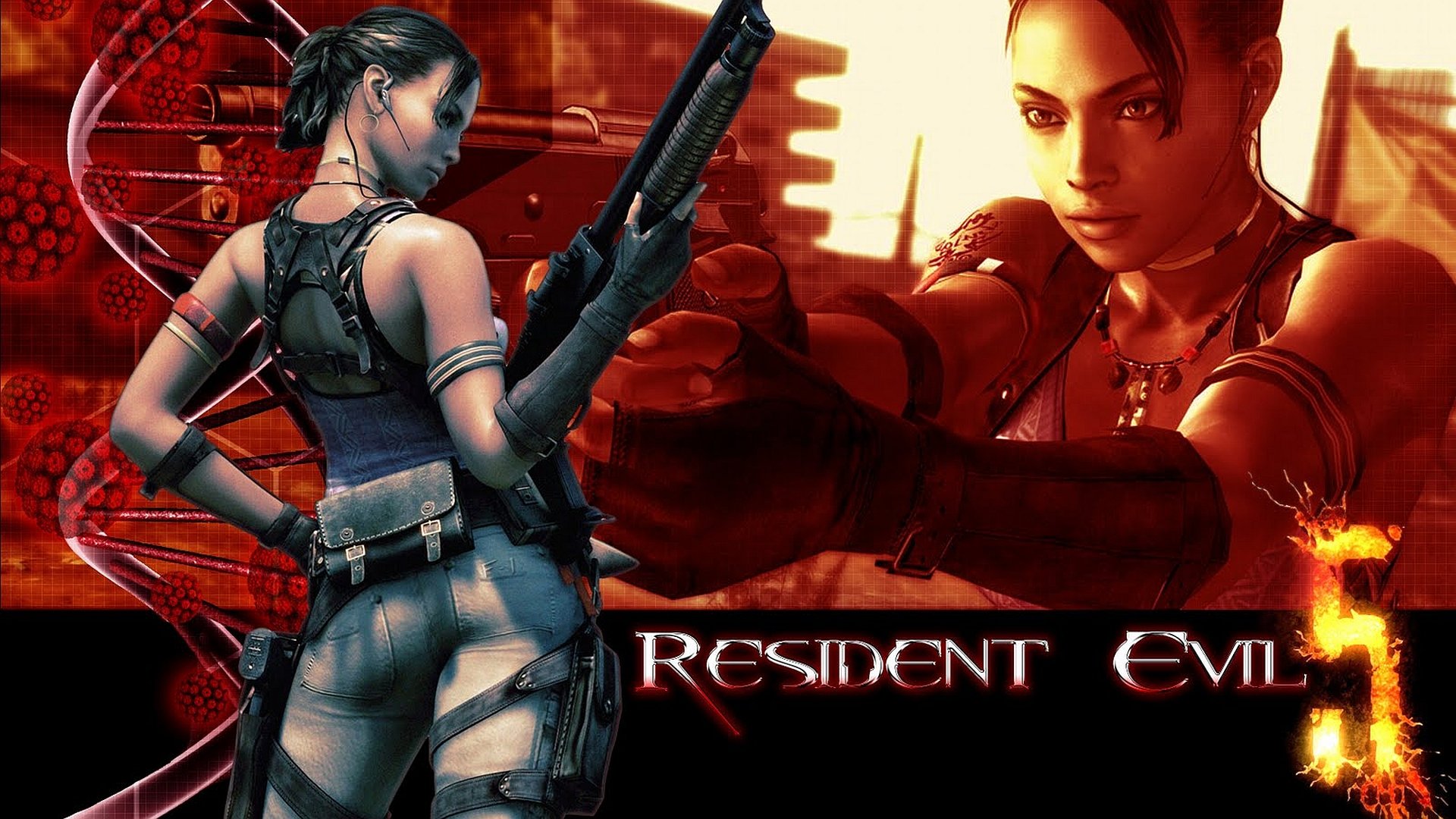 High resolution Resident Evil 5 hd 1920x1080 wallpaper ID:50322 for computer