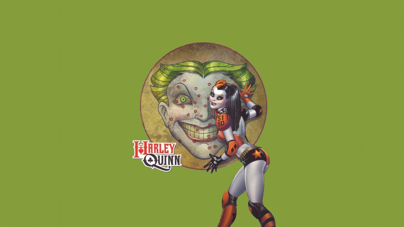 Free Harley Quinn high quality wallpaper ID:240759 for 1366x768 laptop desktop