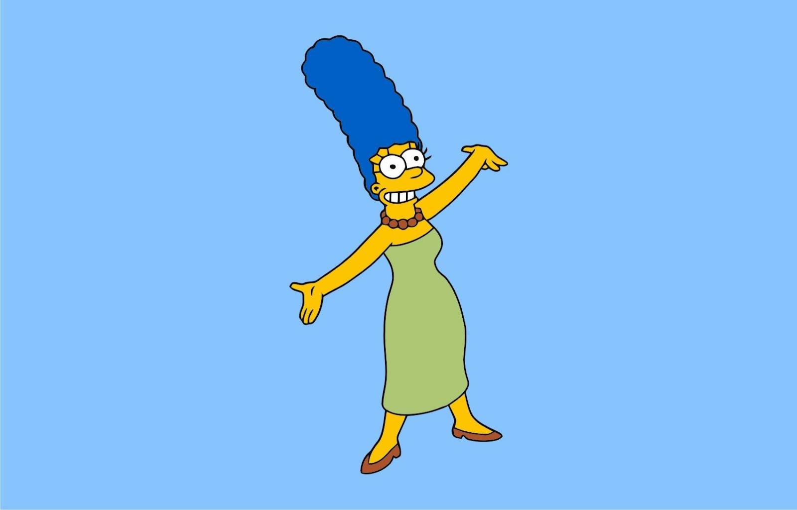High resolution Marge Simpson hd 1600x1024 wallpaper ID:351522 for desktop