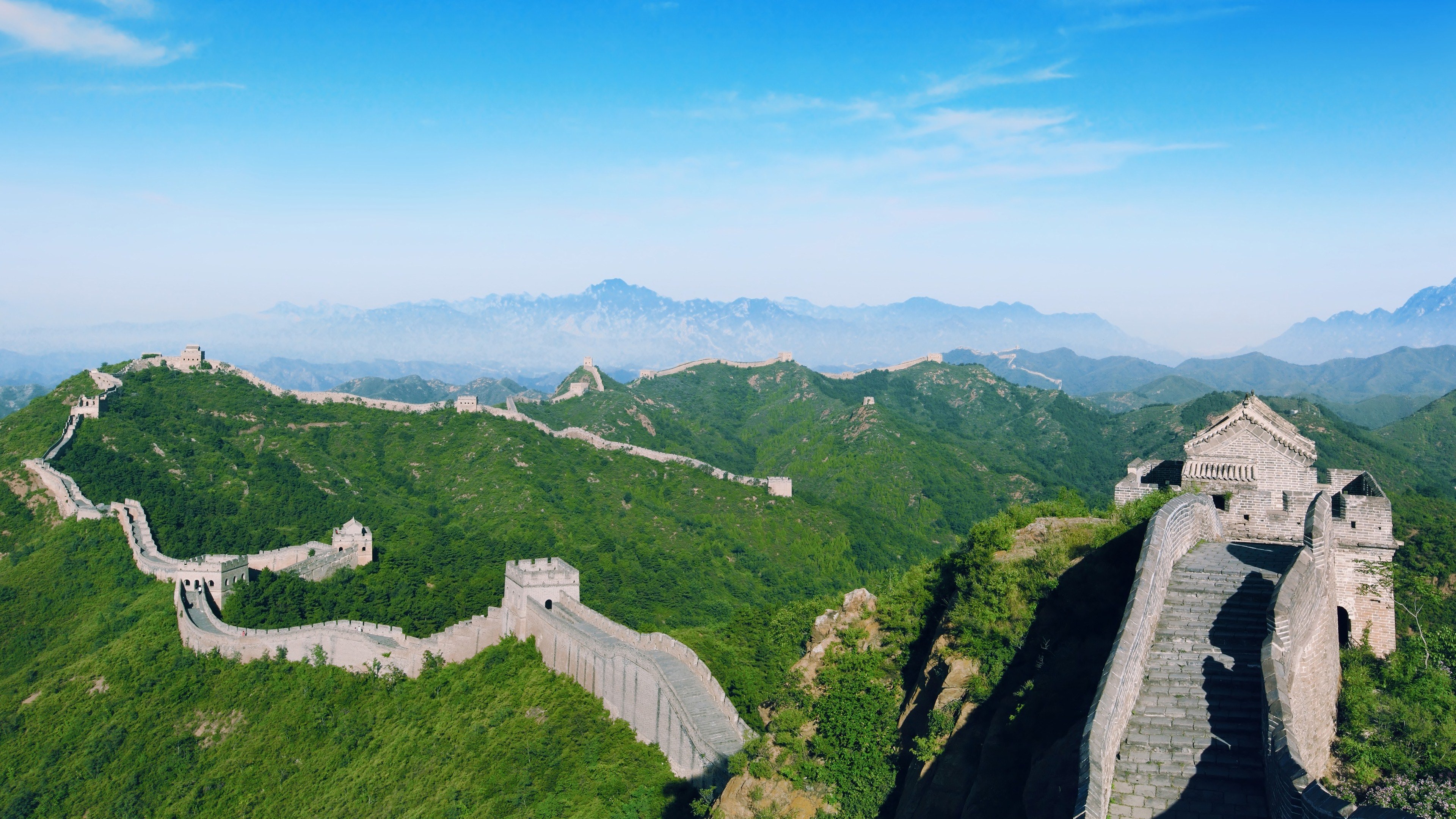 High resolution Great Wall Of China 4k background ID:492503 for desktop