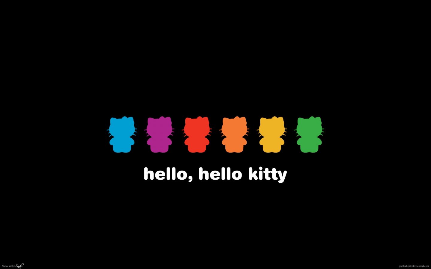 Best Hello Kitty background ID:93340 for High Resolution hd 1440x900 computer