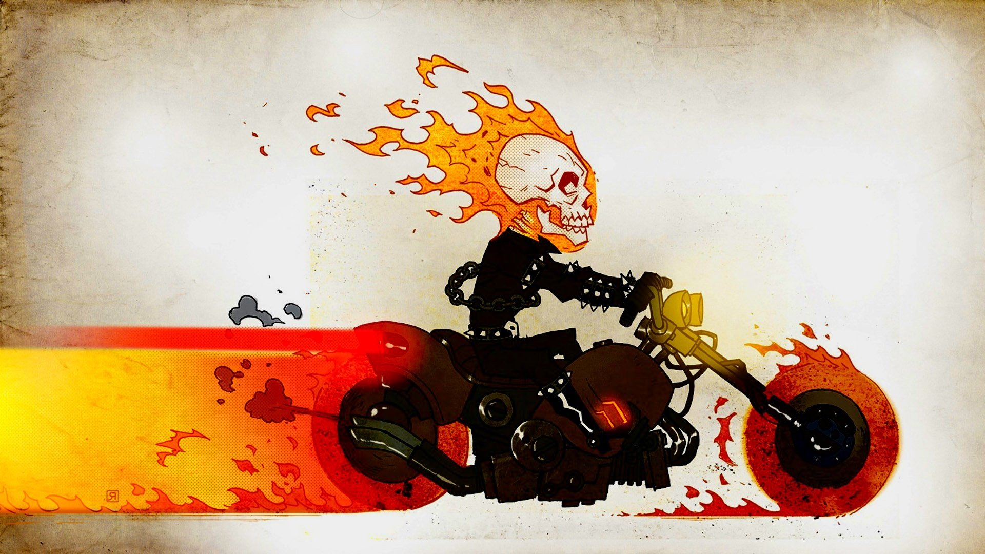 Download 1080p Ghost Rider Movie desktop background ID:198558 for free