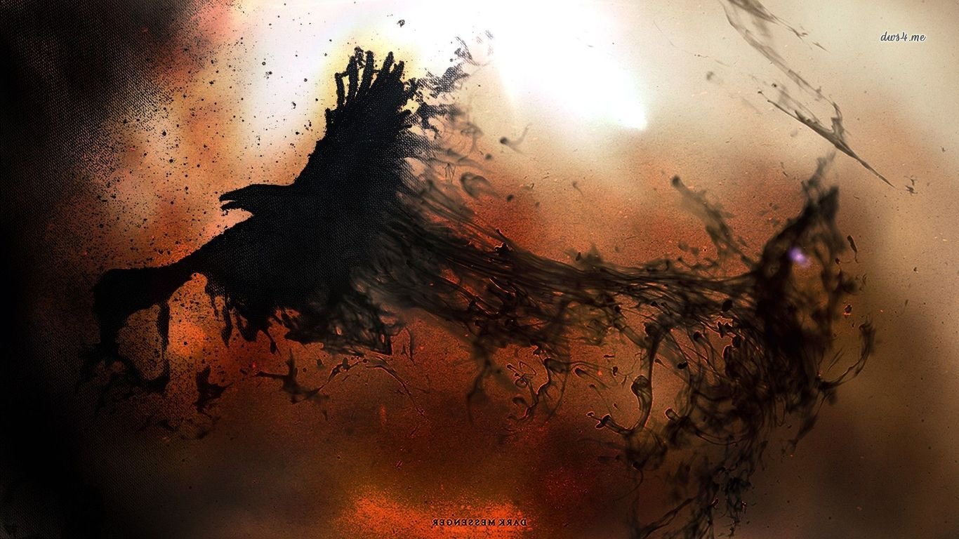 Download 1366x768 laptop Raven computer wallpaper ID:397363 for free