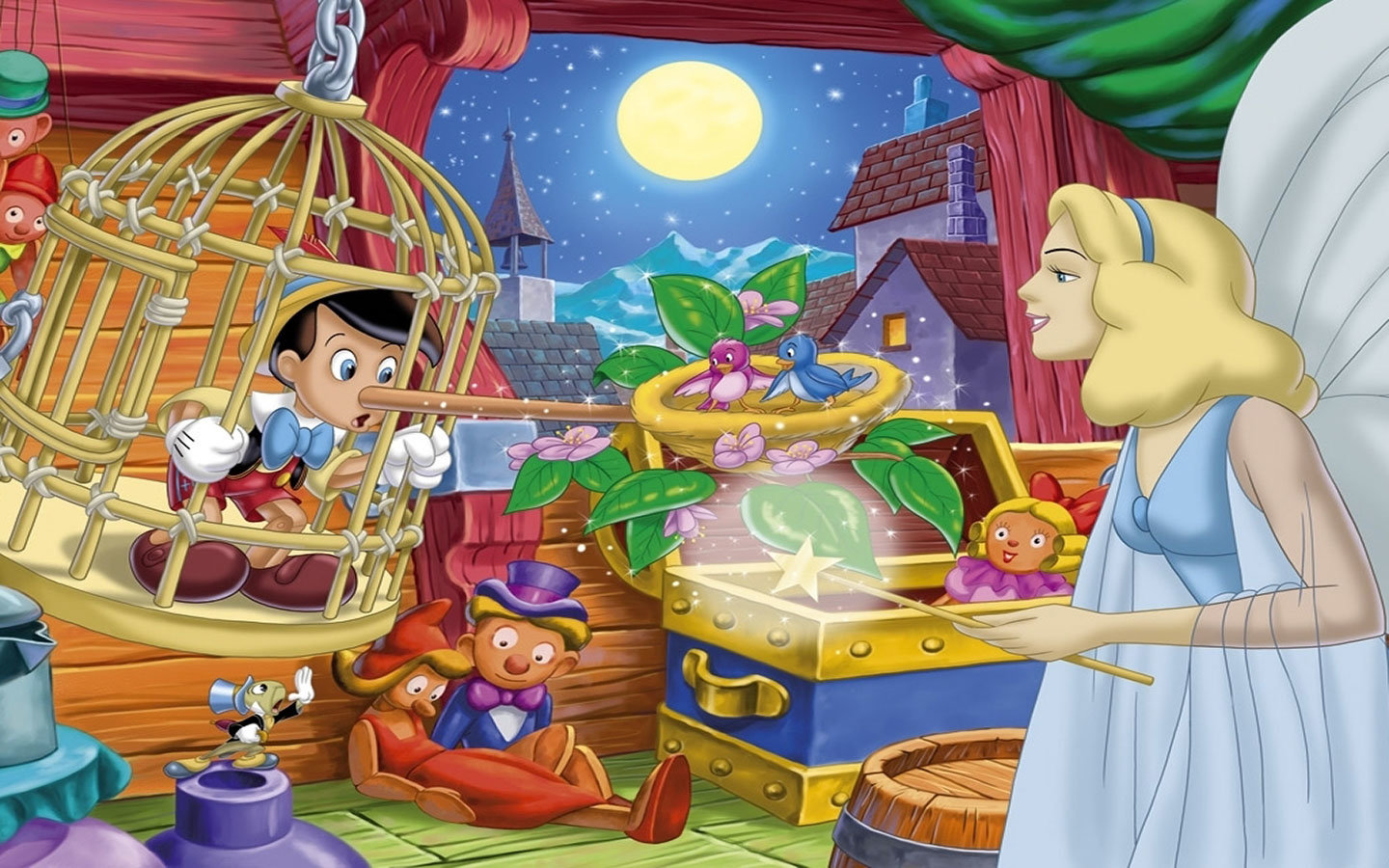 Free download Pinocchio background ID:241596 hd 1440x900 for desktop