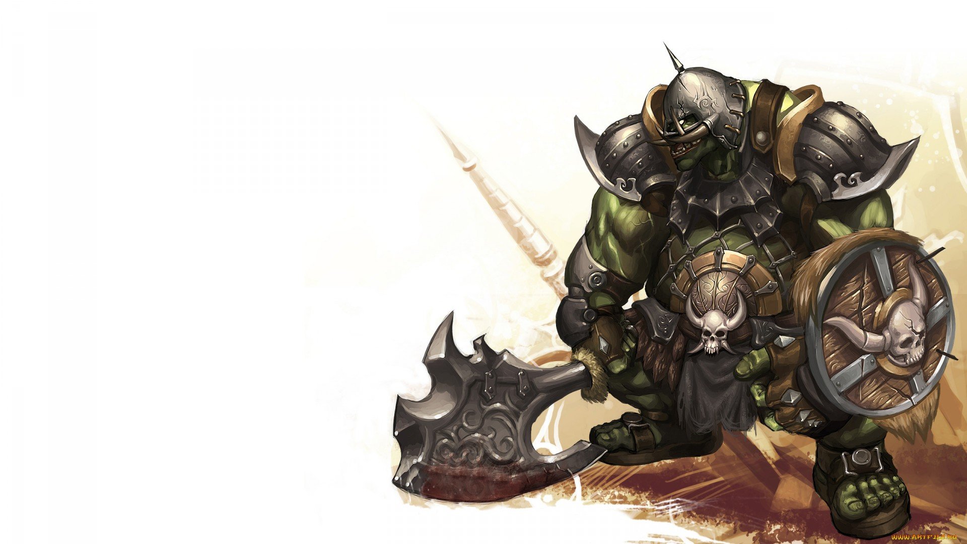 Best Orc wallpaper ID:43434 for High Resolution 1080p computer