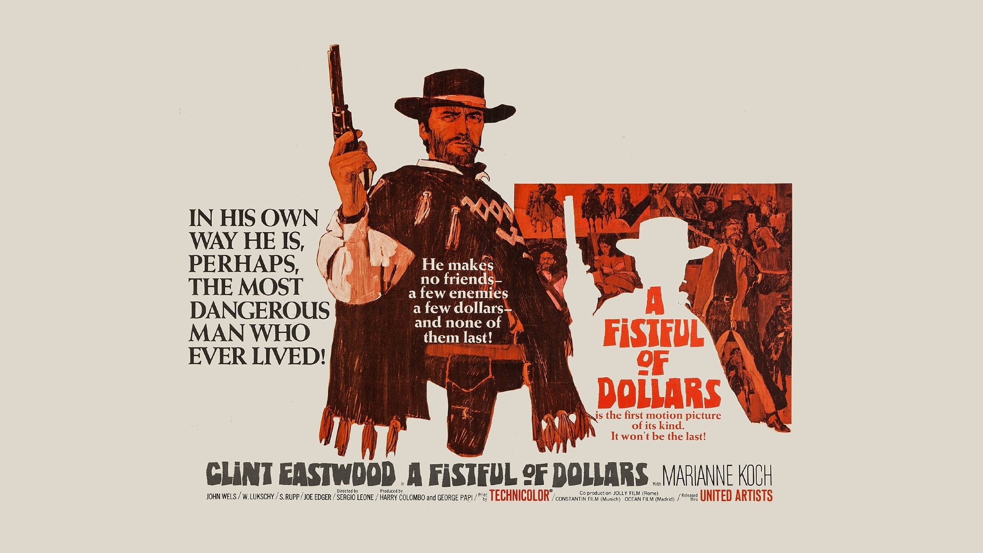 Download full hd 1080p A Fistful Of Dollars PC background ID:456010 for free