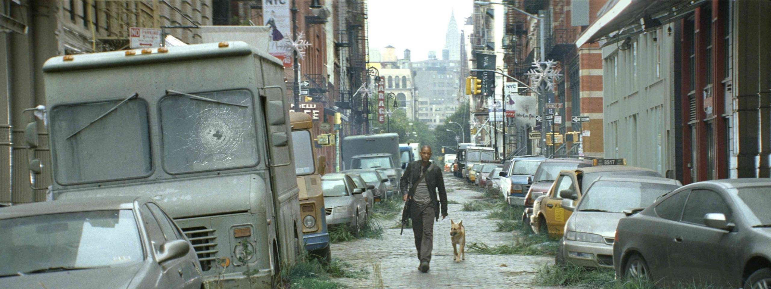 Download dual screen 2560x960 I Am Legend PC background ID:321536 for free