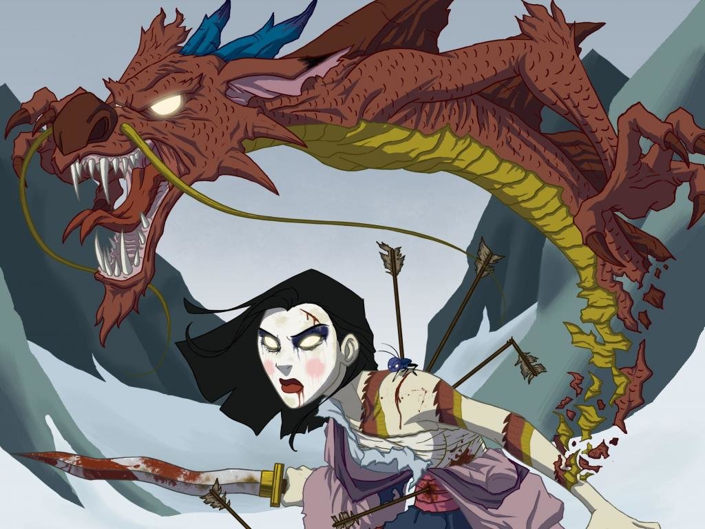 Download hd 1024x768 Mulan computer background ID:187286 for free