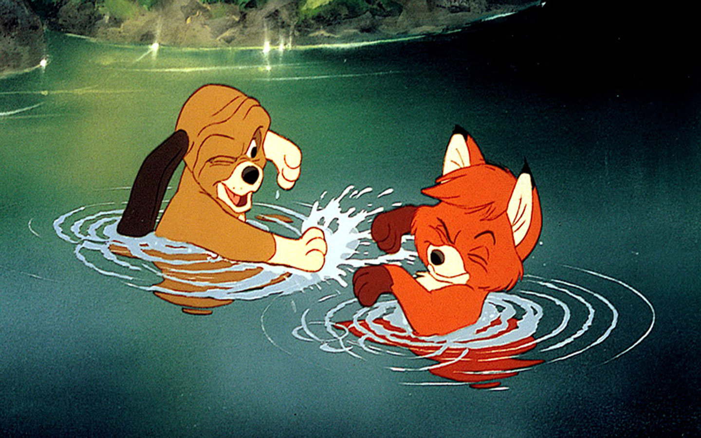 Awesome The Fox And The Hound free wallpaper ID:187381 for hd 1440x900 desktop