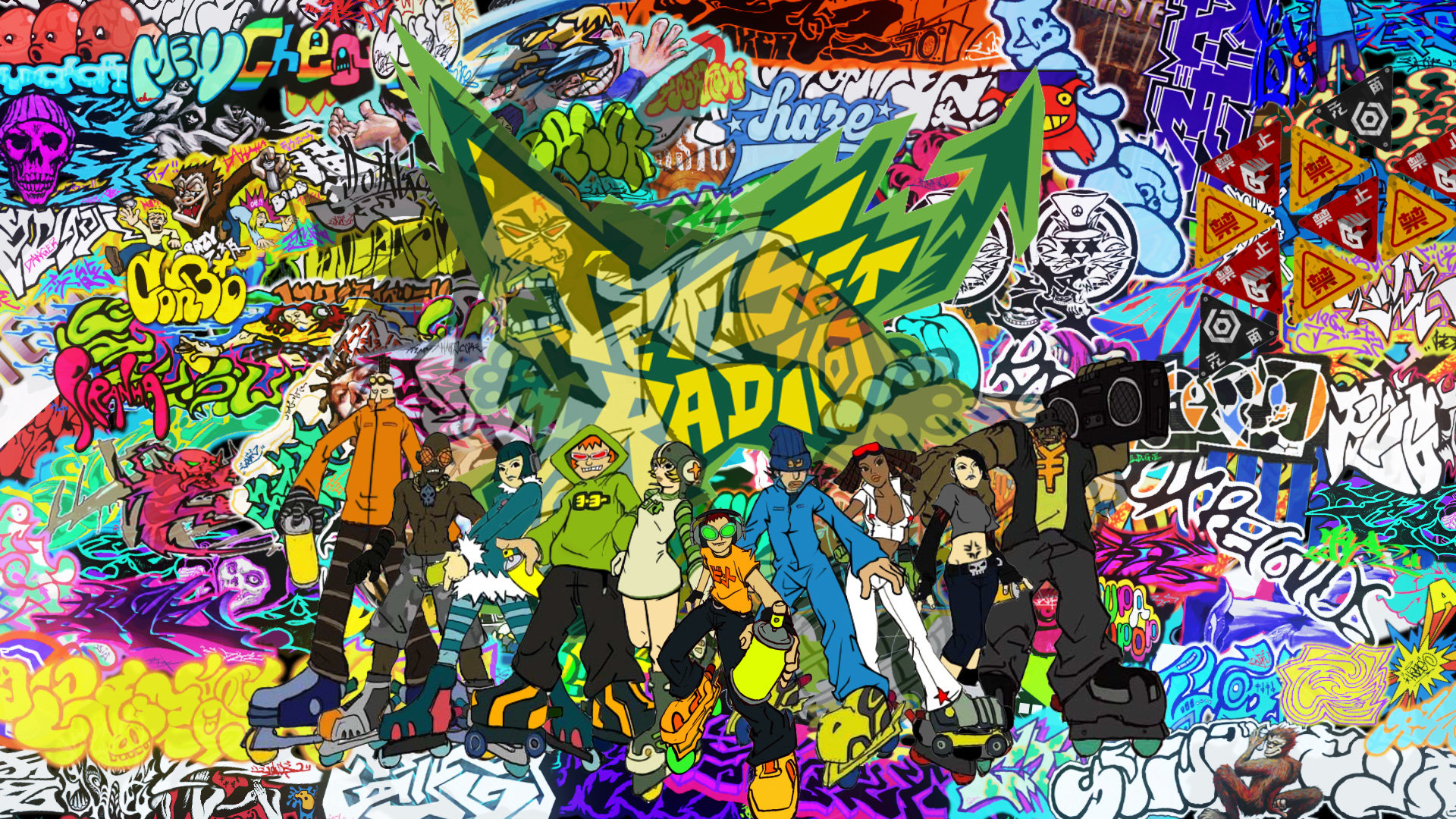 Awesome Jet Set Radio free background ID:64349 for full hd 1080p desktop