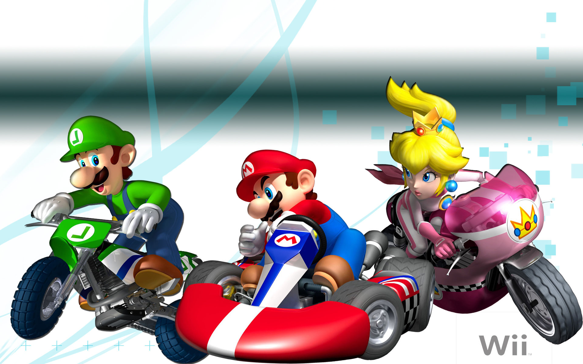 Free Mario Kart Wii high quality background ID:324426 for hd 1920x1200 computer