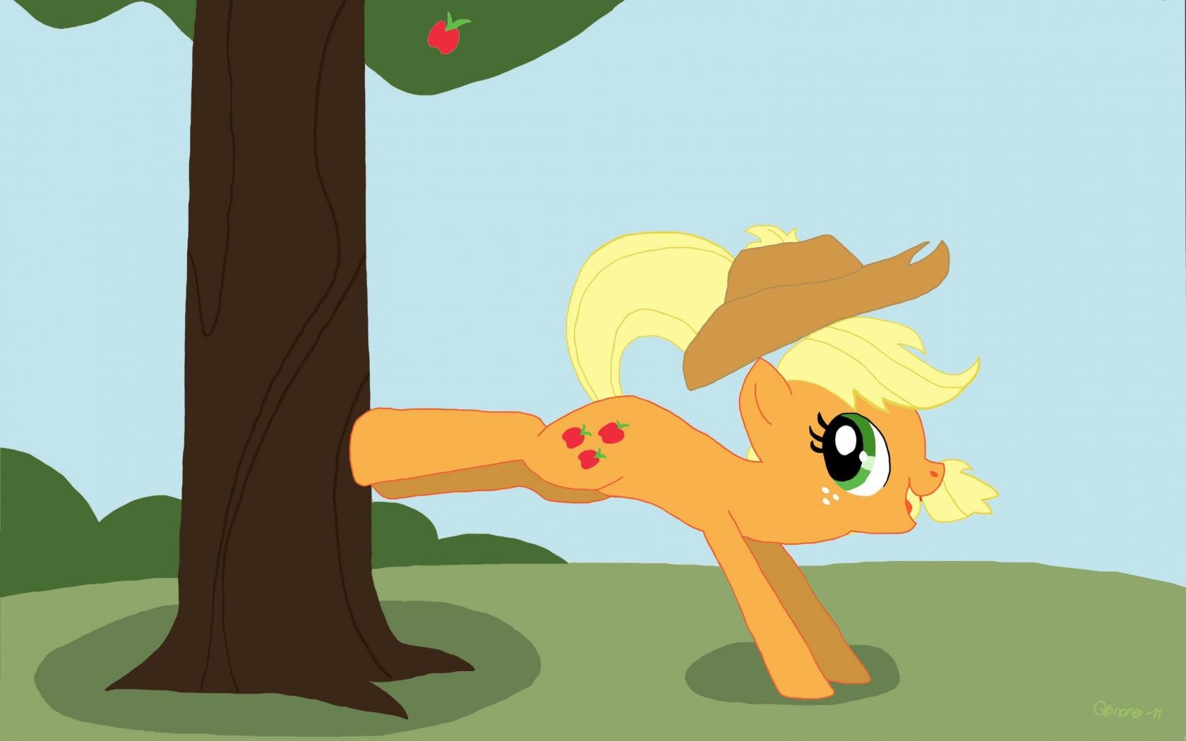 Free Applejack (My Little Pony) high quality wallpaper ID:154661 for hd 1680x1050 computer
