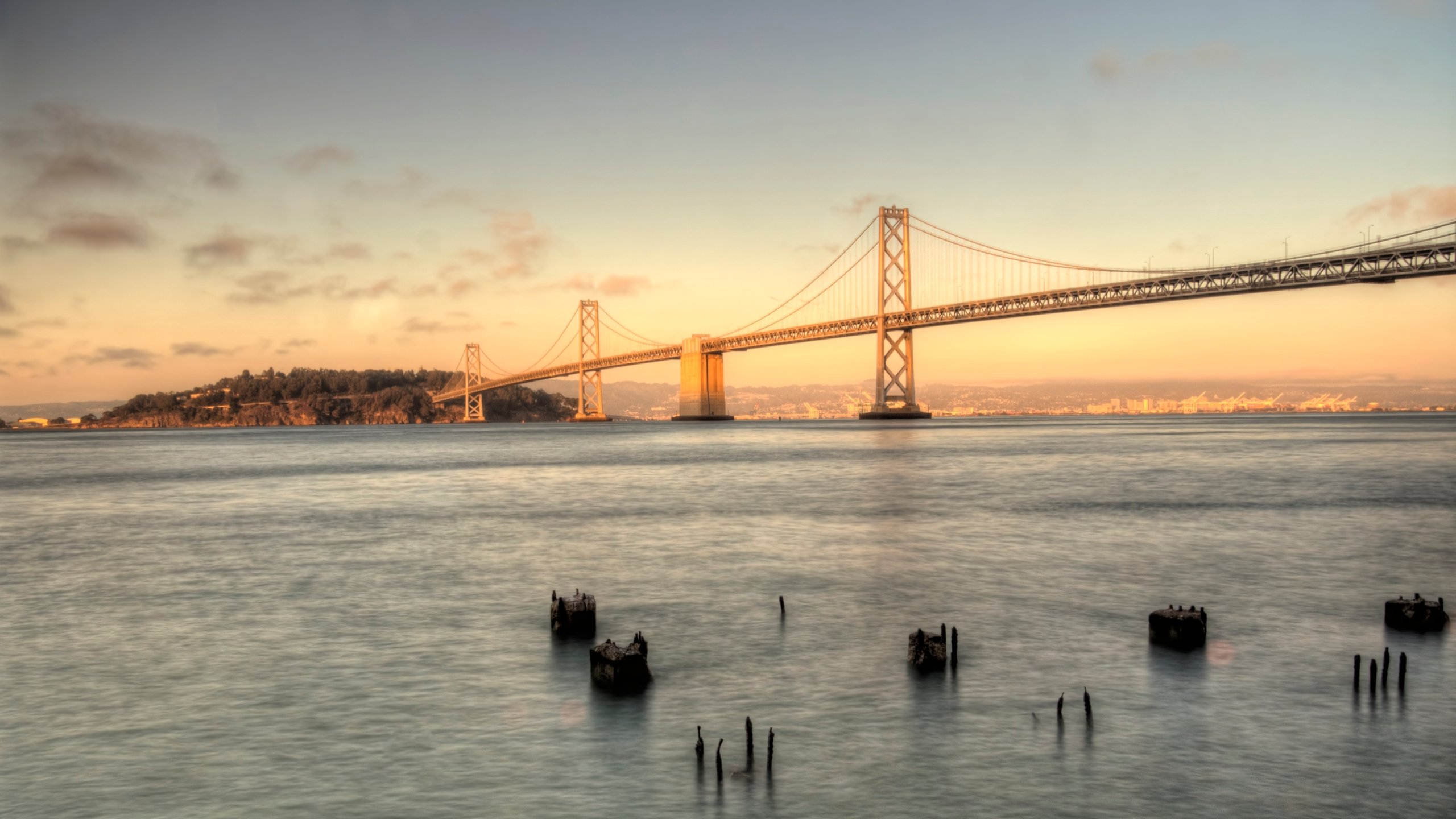 Awesome Bay Bridge free background ID:493769 for hd 2560x1440 computer