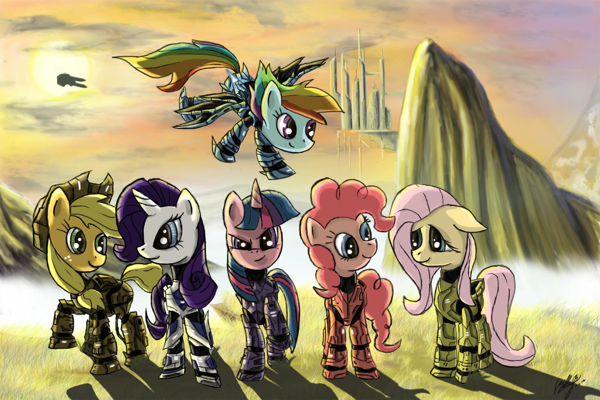 Best My Little Pony: Crossover background ID:90676 for High Resolution hd 1920x1280 computer