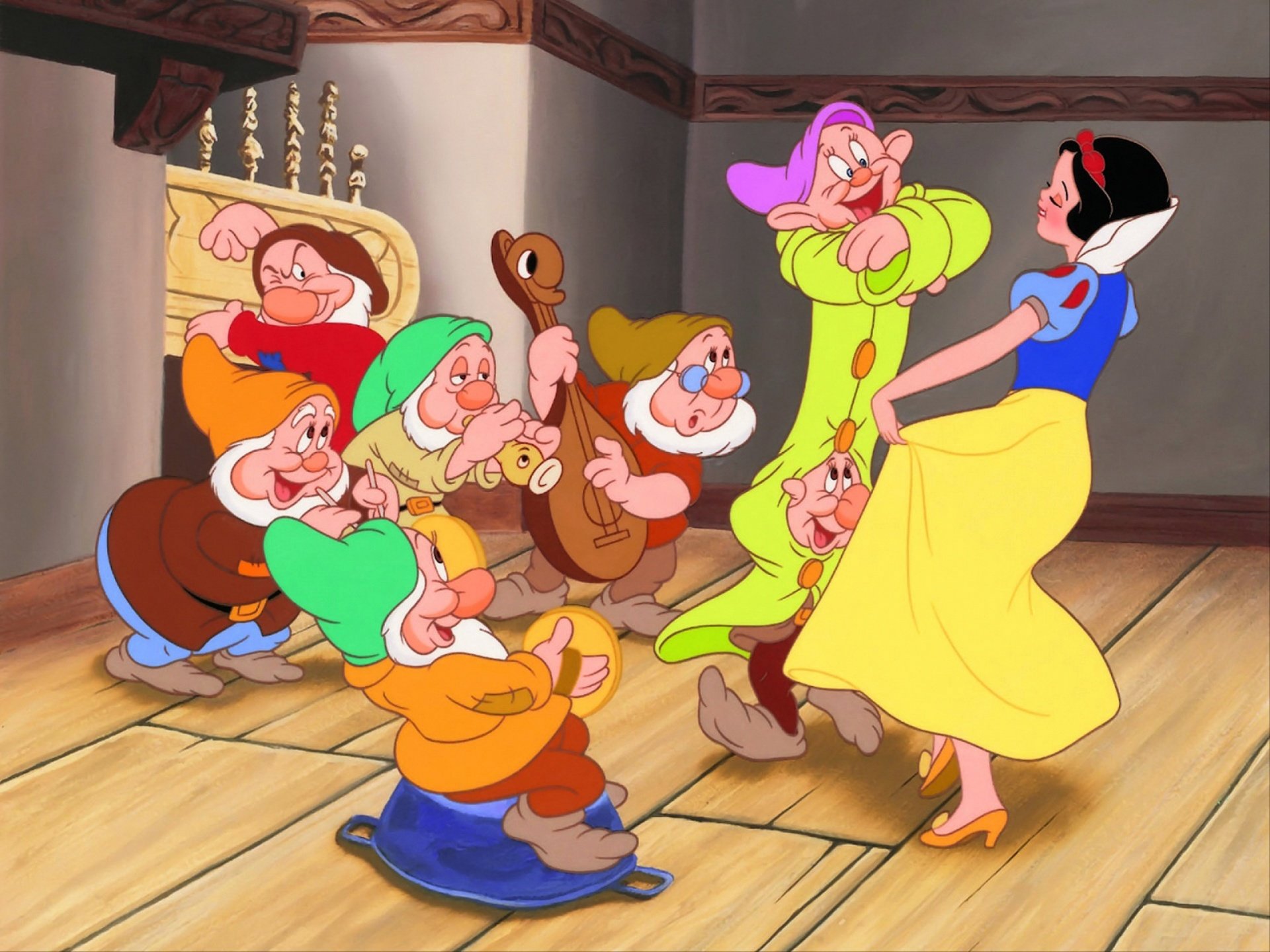 Free download Snow White And The Seven Dwarfs wallpaper ID:276973 hd 1920x1440 for PC