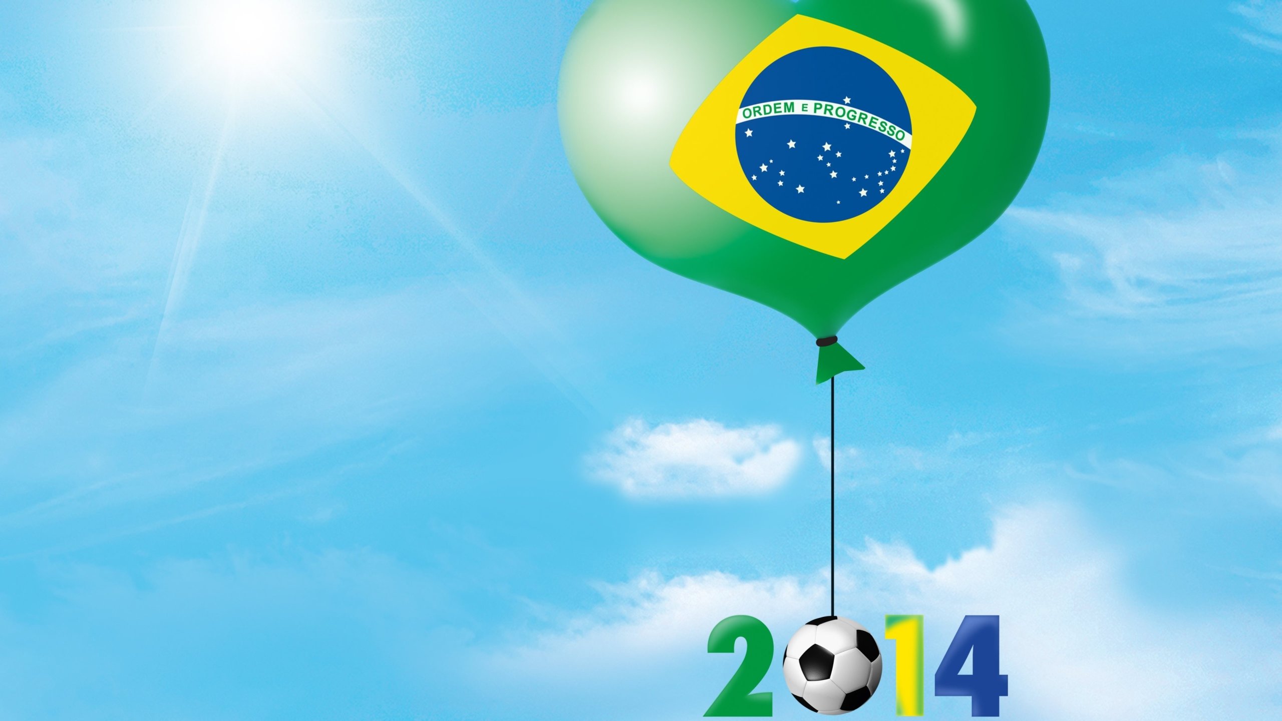 High resolution Fifa World Cup Brazil 2014 hd 2560x1440 background ID:92678 for computer