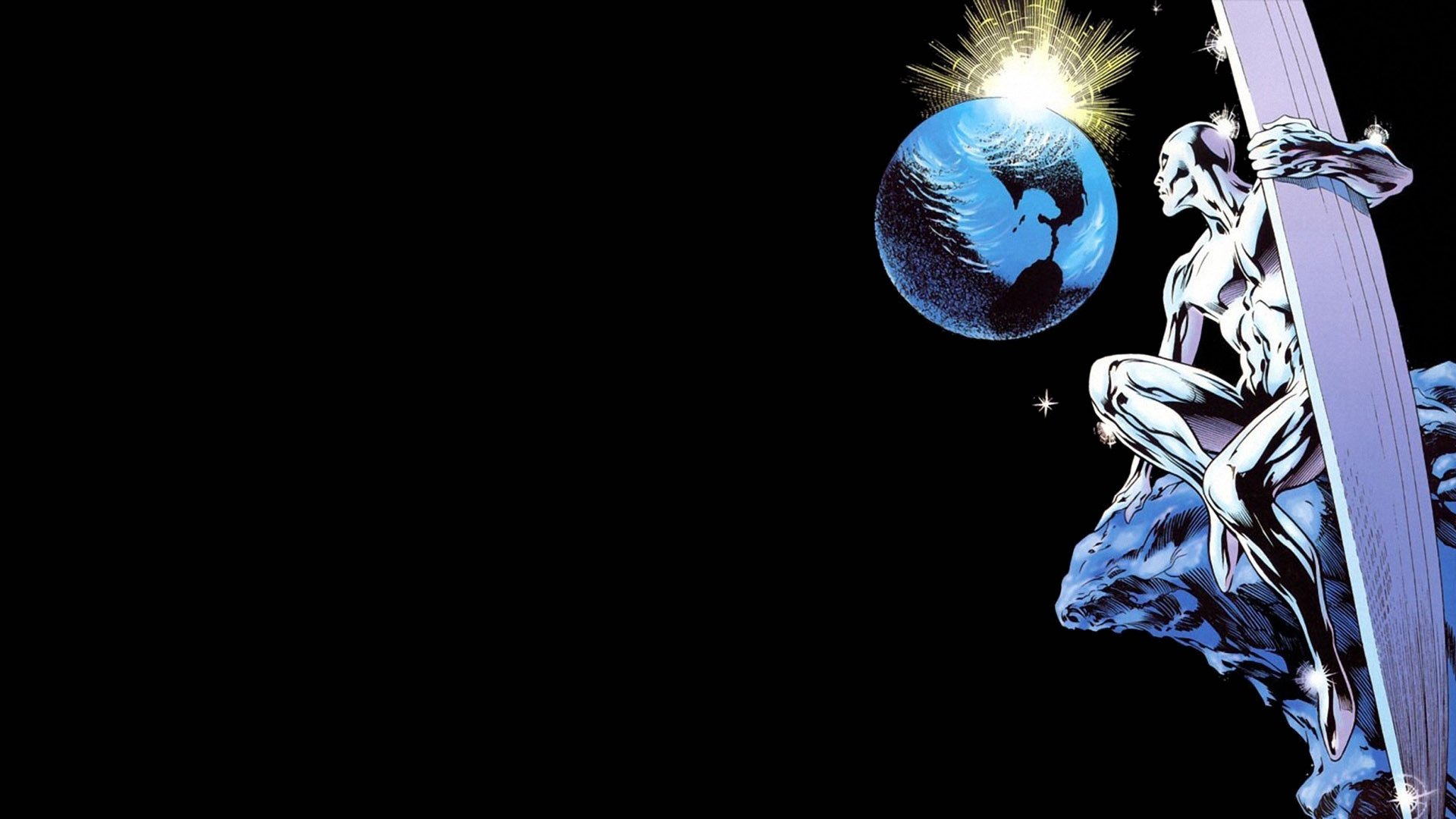 High resolution Silver Surfer hd 1080p background ID:165151 for desktop