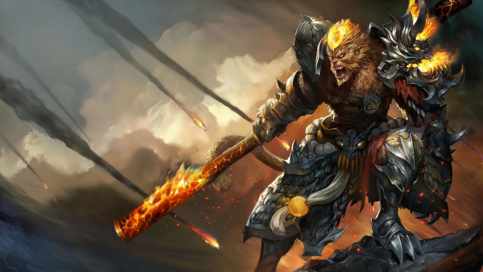 Download hd 1600x900 Wukong (League Of Legends) desktop background ID:170911 for free