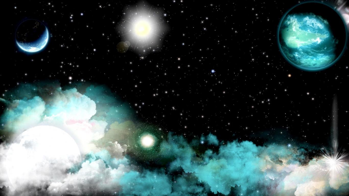 Free download Cool space wallpaper ID:398259 1366x768 laptop for computer