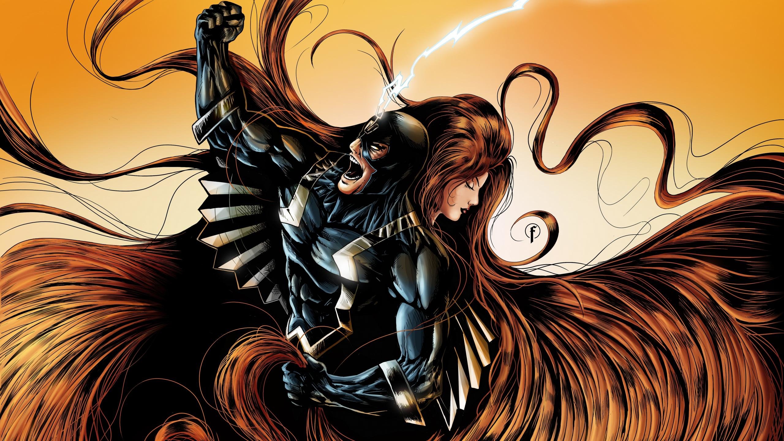 Download hd 2560x1440 Black Bolt computer background ID:437511 for free