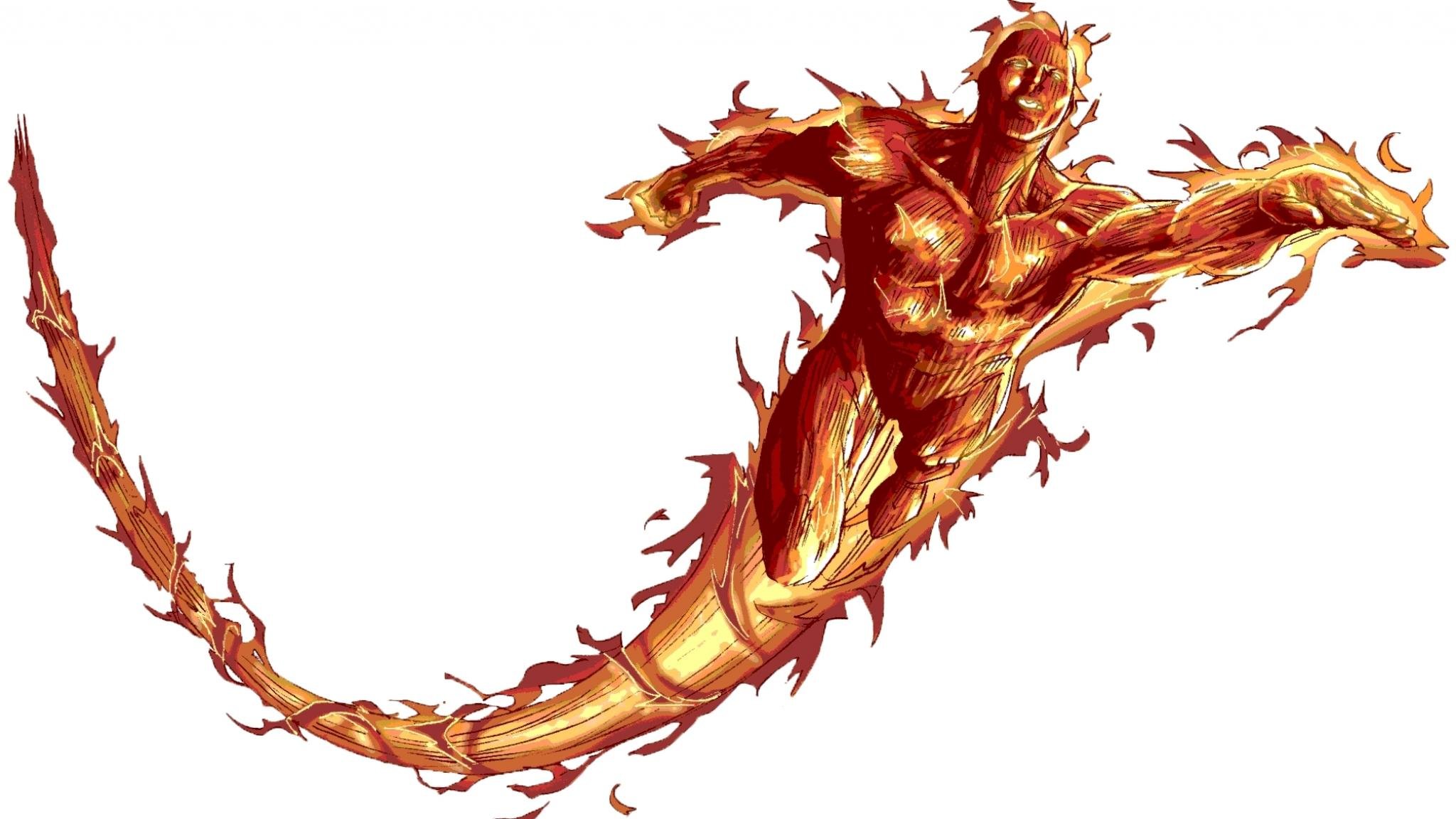 Awesome Human Torch free background ID:28883 for hd 2048x1152 PC