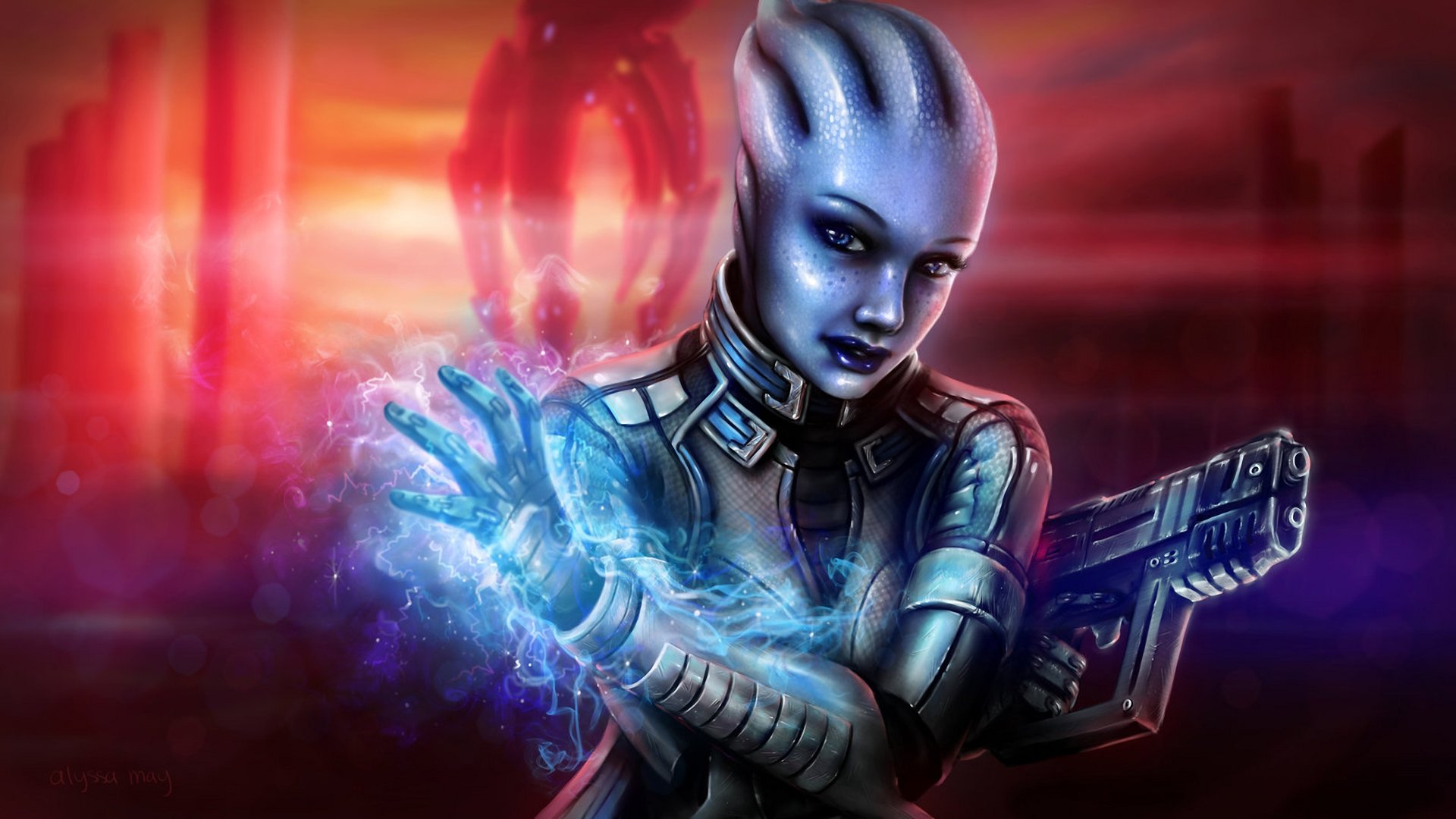 Free download Liara T'Soni background ID:457991 1080p for computer