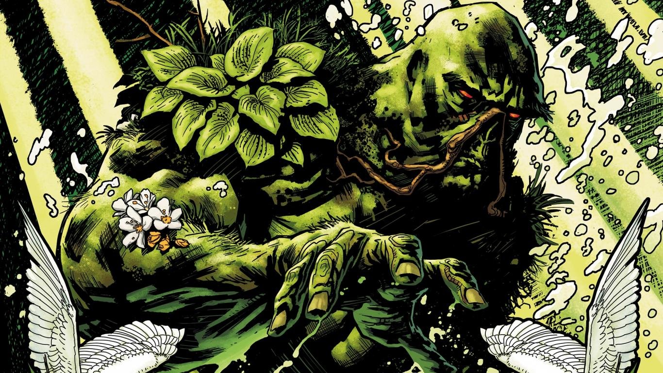 High resolution Swamp Thing hd 1366x768 background ID:86981 for PC