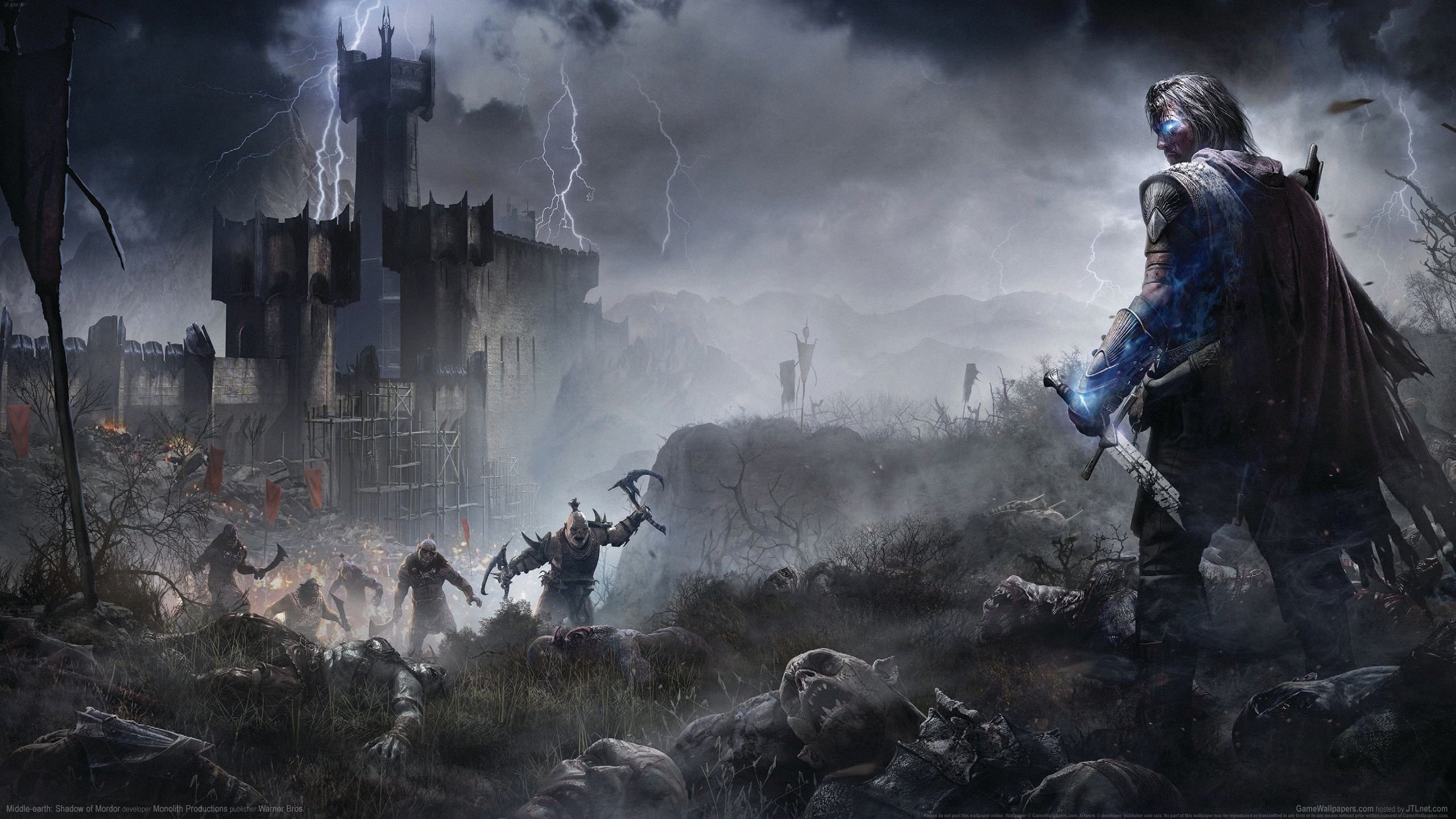 Download hd 2560x1440 Middle-earth: Shadow Of Mordor computer background ID:283738 for free