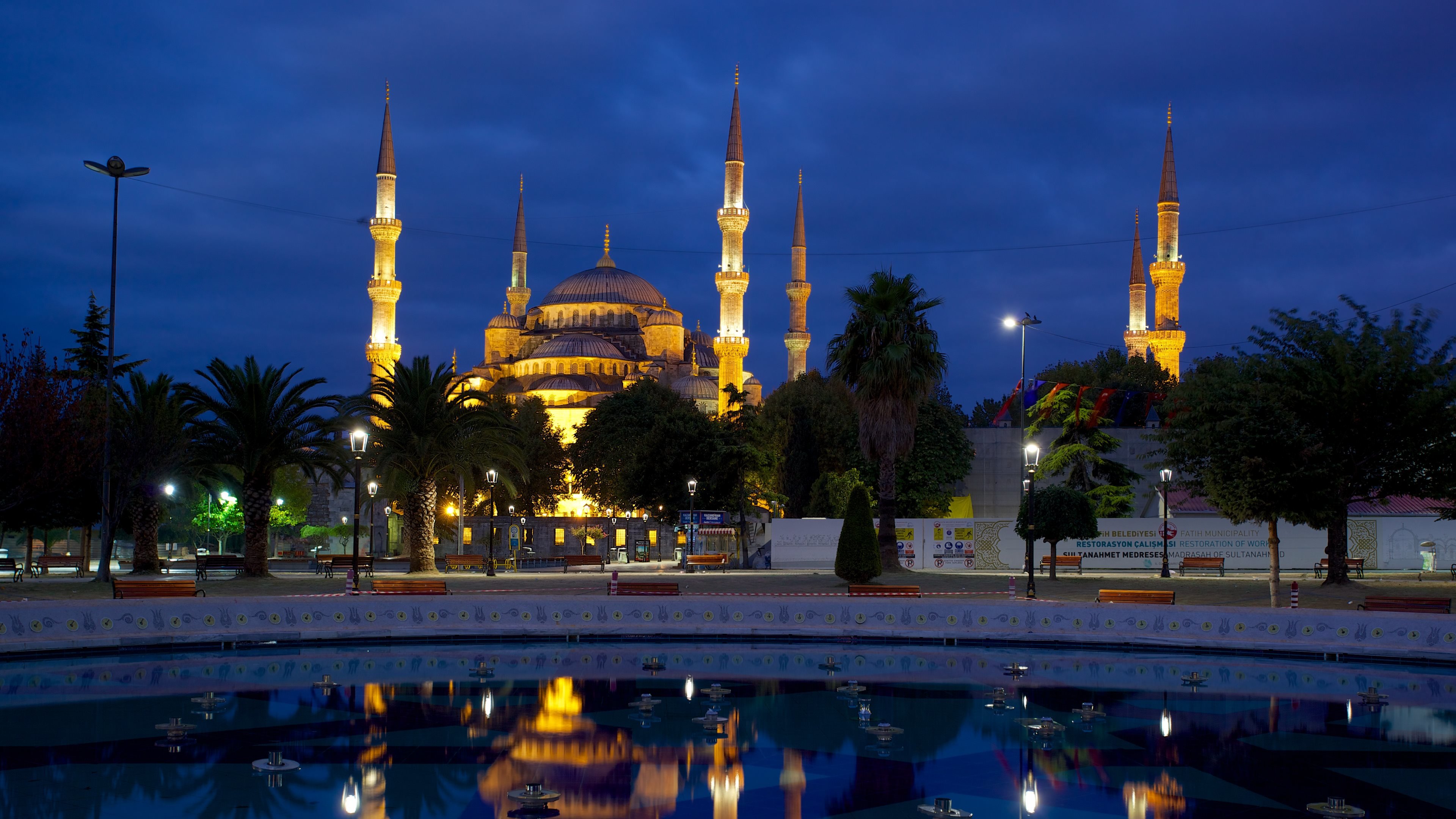 Download ultra hd 4k Sultan Ahmed Mosque computer wallpaper ID:214237 for free