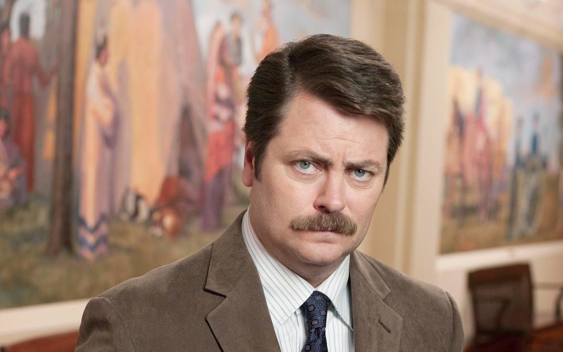 Awesome Ron Swanson free wallpaper ID:351249 for hd 1152x720 PC